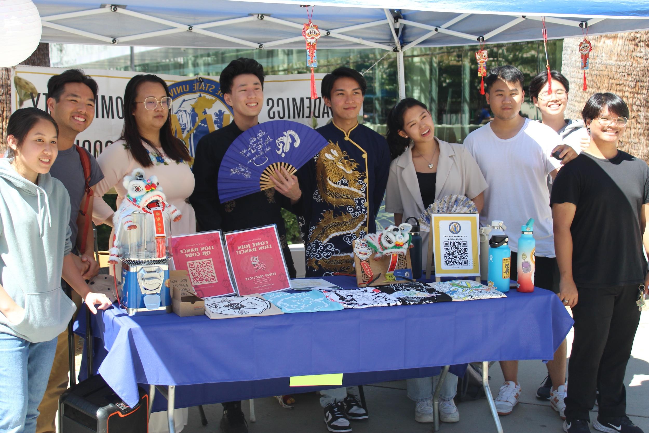 Tabling event for student clubs and organizations.